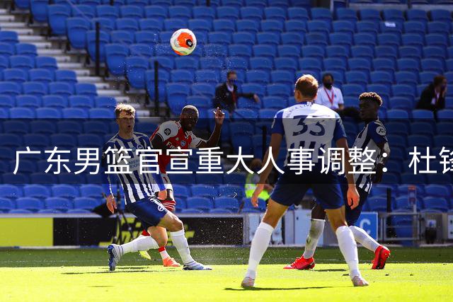 广东男篮官宣重大人事调整：杜锋改任总教练 朱芳雨转任荣誉顾问